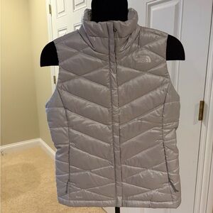 The North Face Silver Puffer Vest